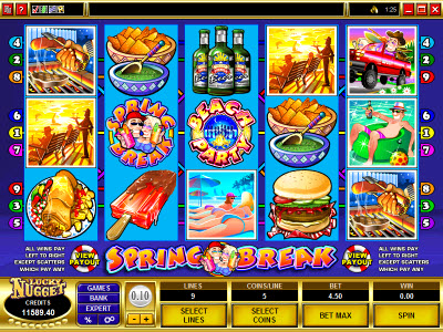 Spring Break Slot Machine