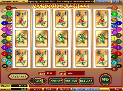 Mahjong Madness Slot Machine