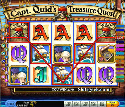 Capt. Quid’s Treasure Quest Slots