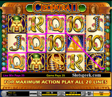 Cleopatra II Slots