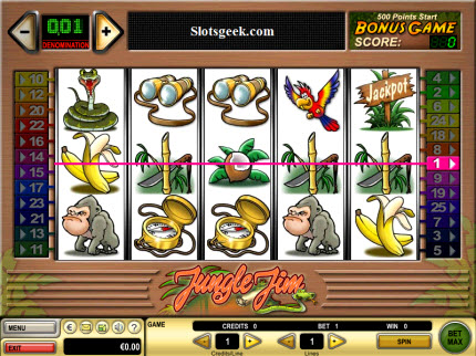 Jungle Jim Slots