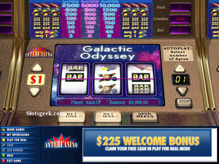 Galatica Odyssey Slots