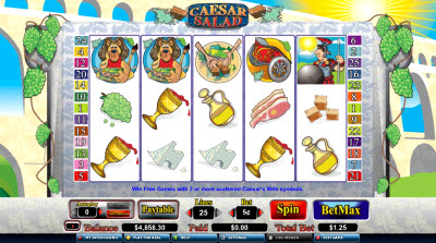 ceasers salad slots