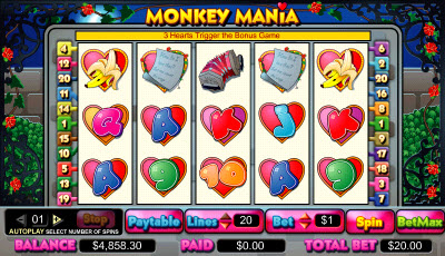 Monkey Mania Slots