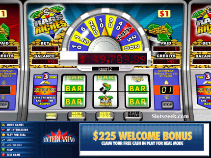 Rags to Riches Slots