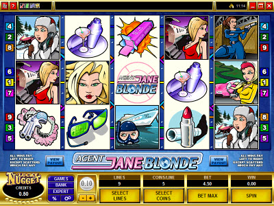 Agent Jane Blonde Slots