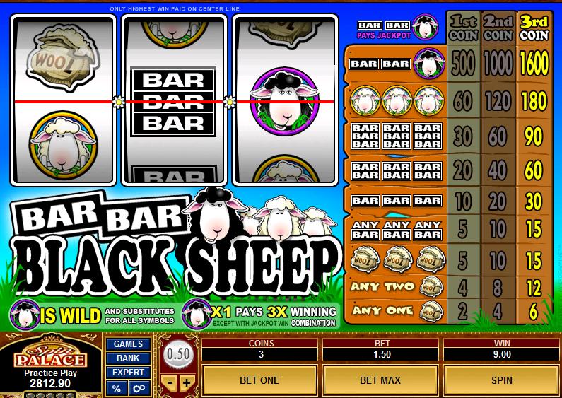Bar Bar blacksheep slots