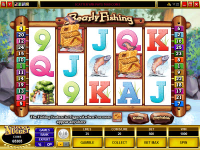 Bearly Fishing Slots