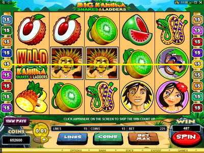 Big Kahuna Snakes and Ladders Slots