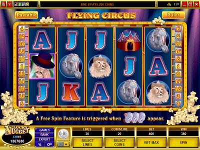 Flying Circus Slots