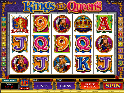 Kings and Queens slots