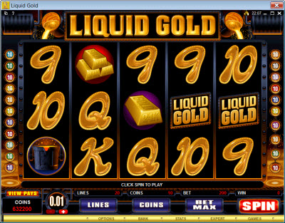 Liquid Gold Slots