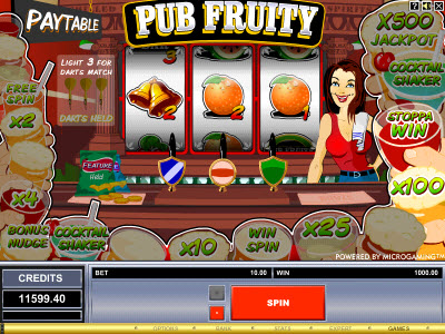 Pub Fruity Slots