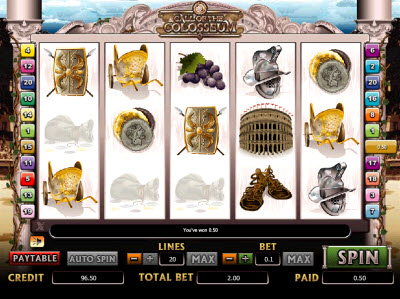 Call of the Colosseum Slots