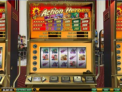 Action Heroes Slots