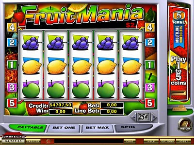 Fruit Mania Slots