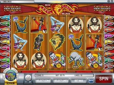 5 Reel Circus Slots