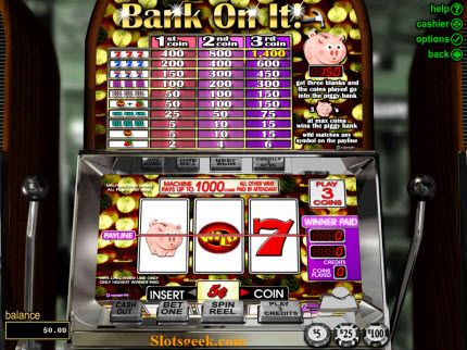 Bank On It Slots