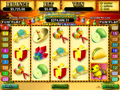 Jackpot Piñatas Slots