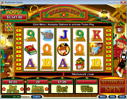 Wooden Boy Slots