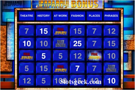 Jeopardy  Slots